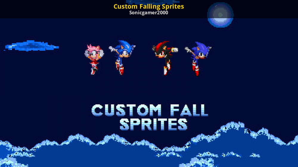 Custom Falling Sprites [Sonic 3 A.I.R.] [Mods]