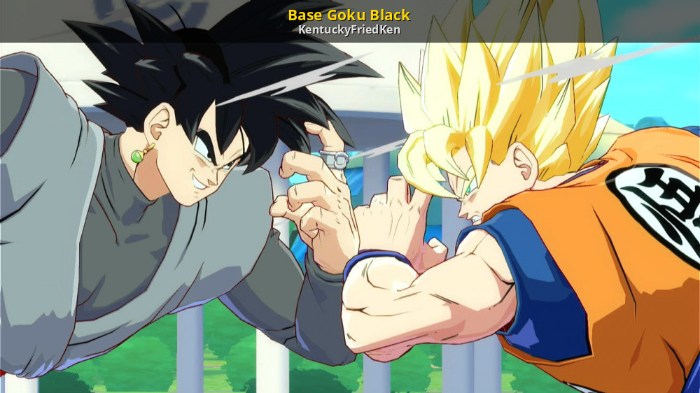  Base Goku Black [Dragon Ball FighterZ (Switch)] [Modificaciones]