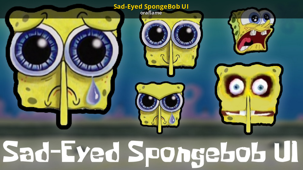 Sad-Eyed SpongeBob UI [Super Smash Bros. Ultimate] [Mods]