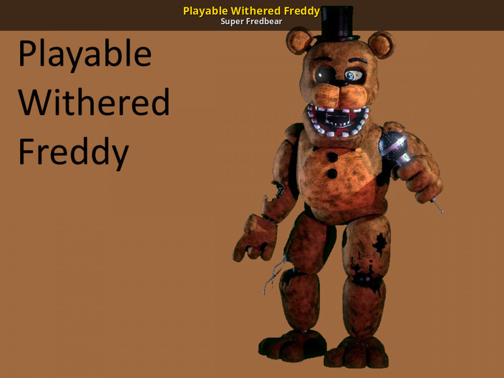 Playable Shadow Freddy [Friday Night Funkin'] [Mods]