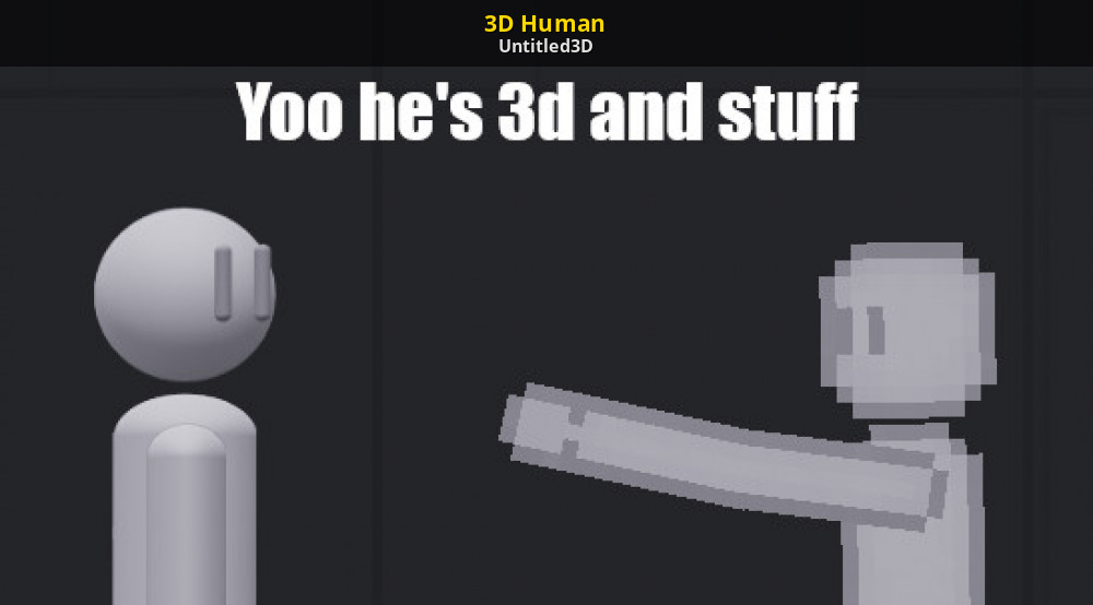 3D Human [People Playground] [Mods]