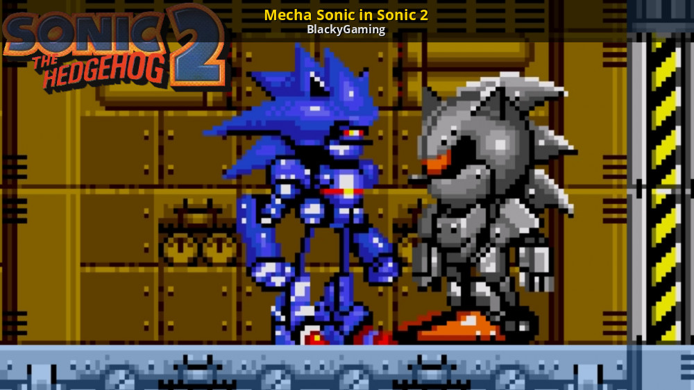 Mecha Sonic - Sonic Retro