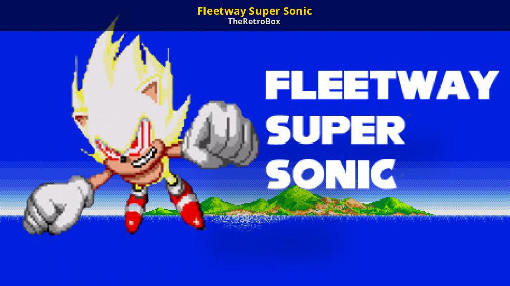 And that's a Fleetway Super Sonic in Sonic 2 