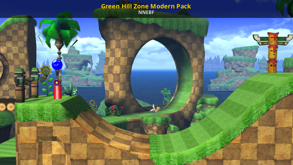 Green Hill Zone Modern Pack [Super Smash Bros. Brawl] [Mods]