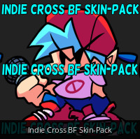 Indie Cross BF Skin-Pack [Friday Night Funkin'] [Mods]