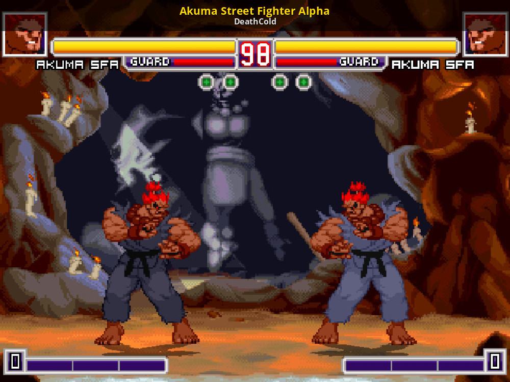 Street Fighter Alpha 2 [PS1] - play as Shin Akuma 