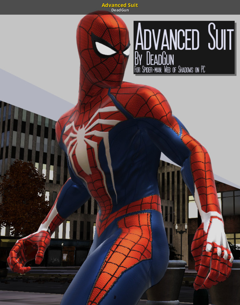 Insomniac PS4 Costumes [Spider-Man: Web of Shadows (Wii)] [Mods]