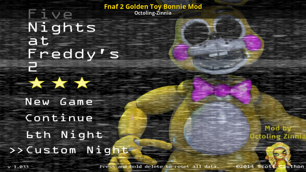 Toy Bonnie - FNAF 2