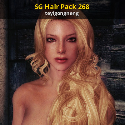 SG Hair Pack 268 [The Elder Scrolls V: Skyrim] [Mods]