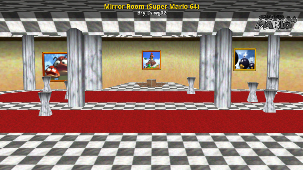 Mirror Room (Super Mario 64) [Super Smash Bros. Ultimate] [Mods]