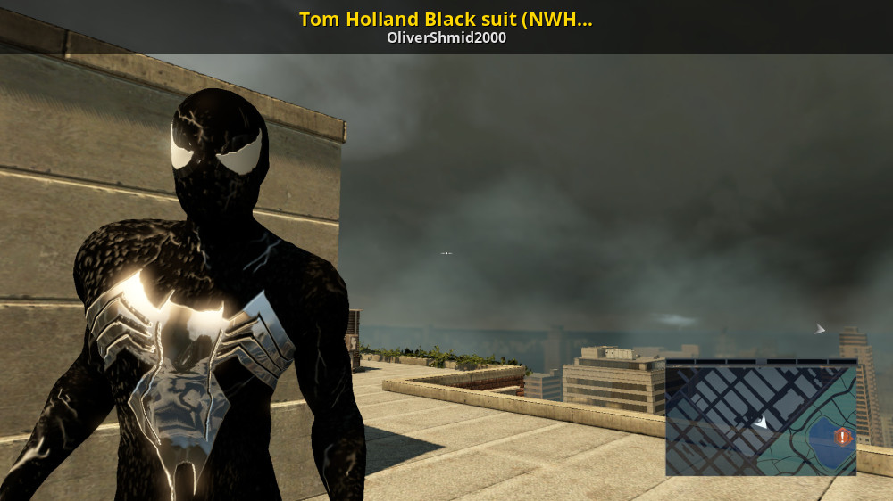 Tom Holland Black suit (NWH/CONCEPT)) [The Amazing Spider-Man] [Mods]