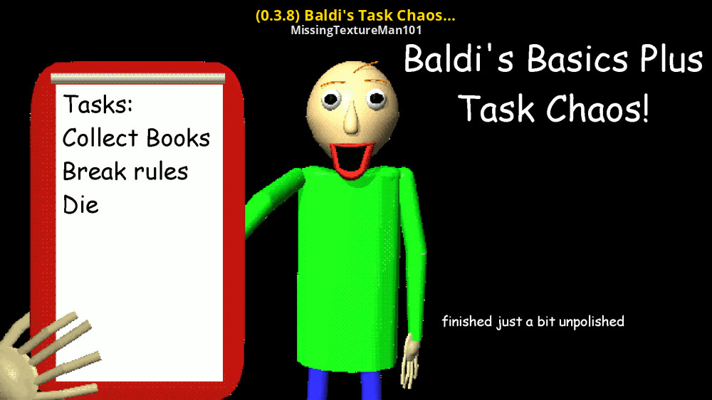 Baldi's Basics - Mod Menu (Hack) 2020 