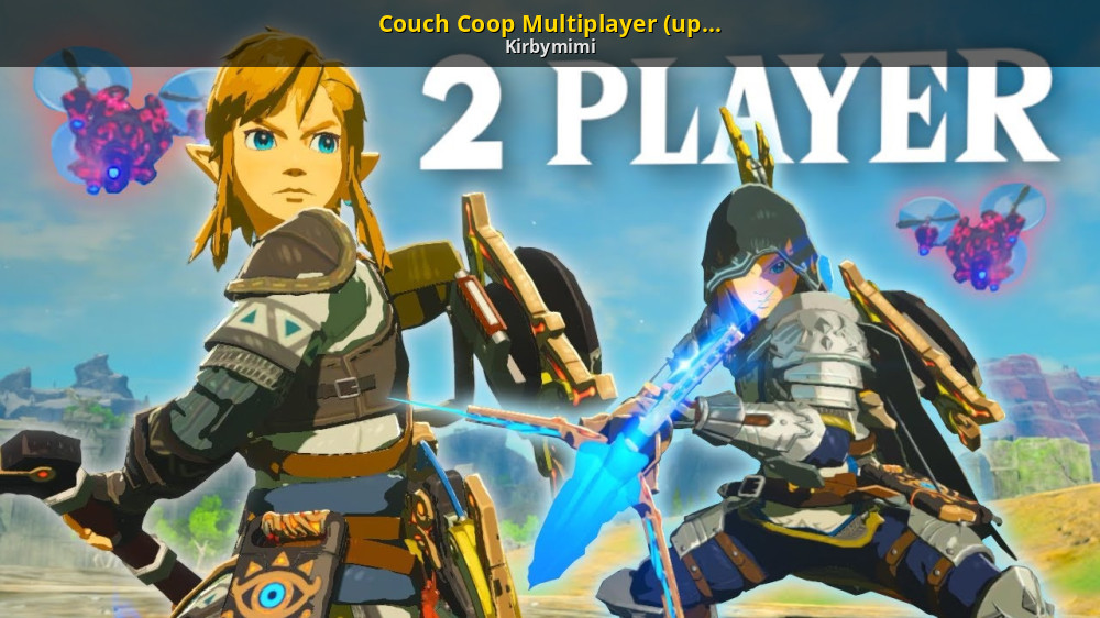 antiek Zeeslak betekenis Couch Coop Multiplayer (up to 4 players) [The Legend of Zelda: Breath of  the Wild (WiiU)] [Mods]