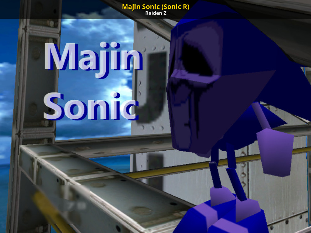 Majin Sonic (Sonic R) [Sonic Adventure 2] [Mods]
