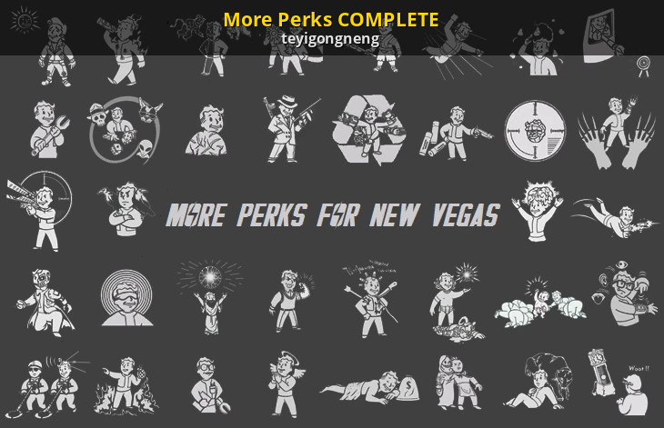 More Perks COMPLETE [Fallout: New Vegas] [Mods]