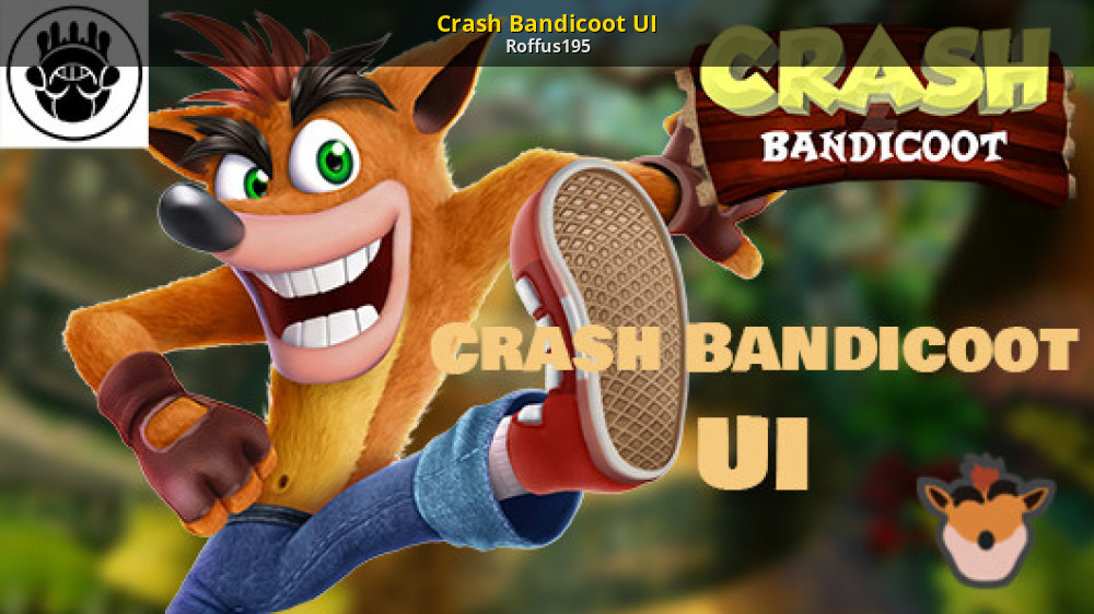 Crash Bandicoot UI [Super Smash Bros. Ultimate] [Mods]