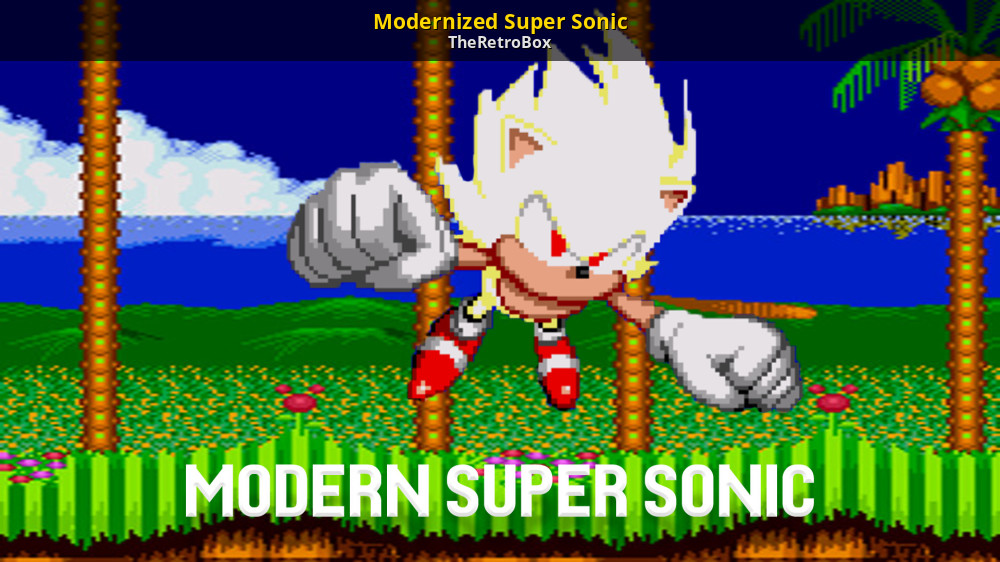 Modernized Super Sonic [Sonic The Hedgehog 2 Absolute] [Mods]