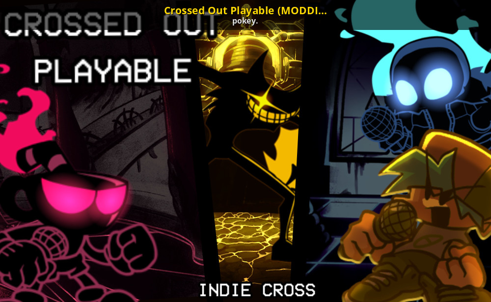 FNF Indie Cross – Crossed Out - Play FNF Indie Cross – Crossed Out