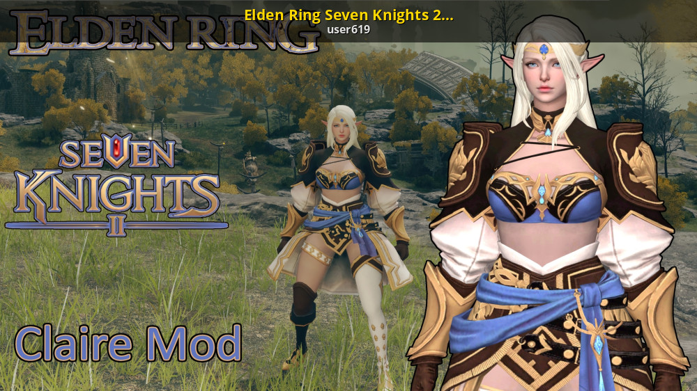 Elden Ring Seven Knights 2 Claire Mod [Elden Ring] [Mods]