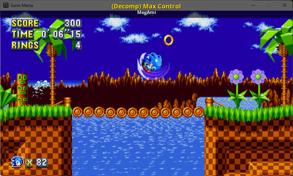 Decomp) Max Control [Sonic Mania] [Mods]