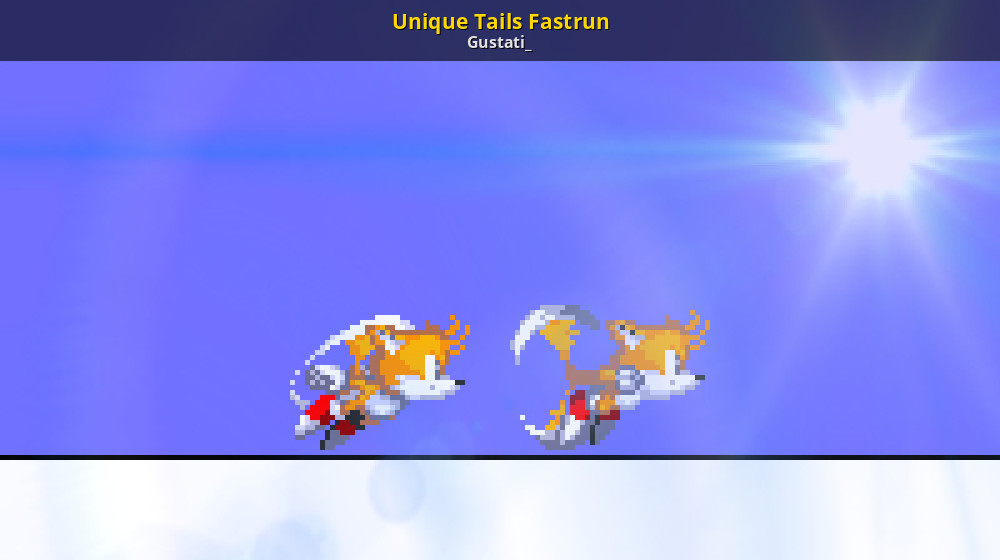 Unique Tails Fastrun [Sonic 3 A.I.R.] [Mods]