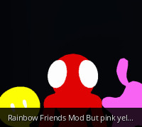 Friday Night Funkin vs Rainbow Friends 1.5 But Red, Pink, Yellow Join 