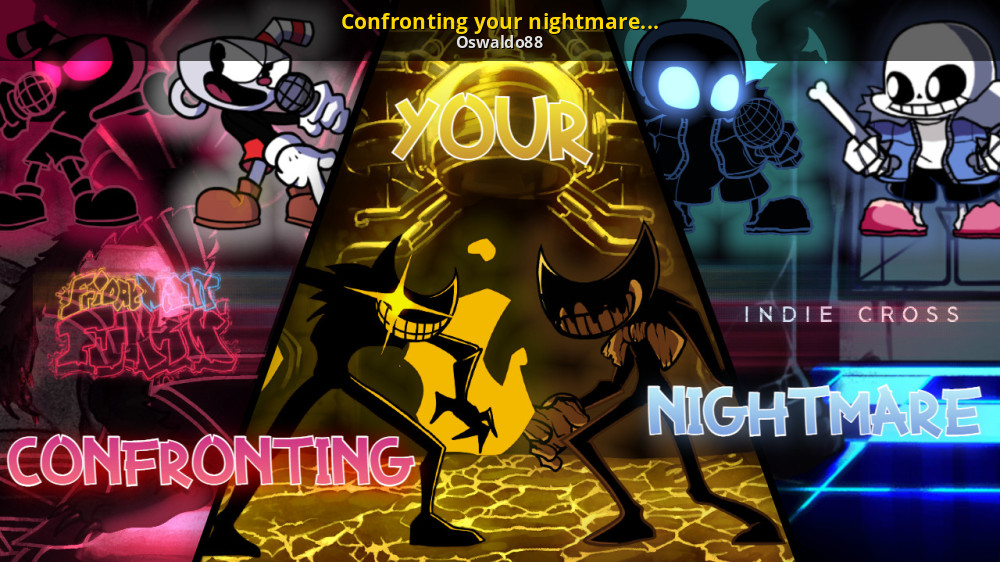 Confronting your nightmare (Cover Playable) [Friday Night Funkin'] [Mods]