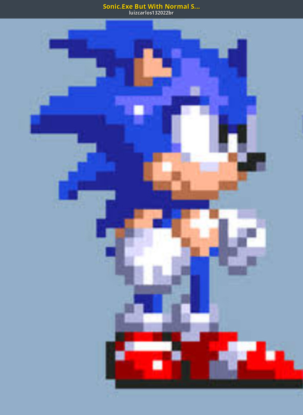 Sonic.EXE but normal sprites! : r/FridayNightFunkin