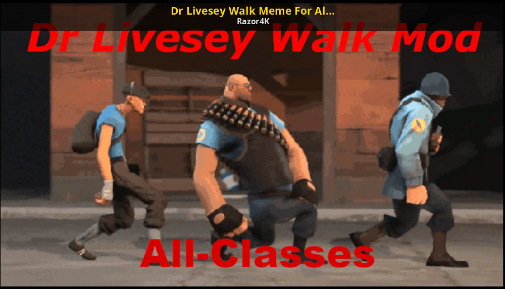 Steam Workshop::Dr. Livesey Walk (Emote)