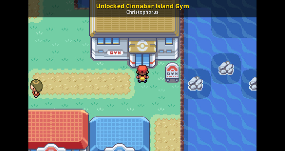 Tangle Machu Picchu Flock Unlocked Cinnabar Island Gym [Pokemon FireRed and LeafGreen] [Mods]
