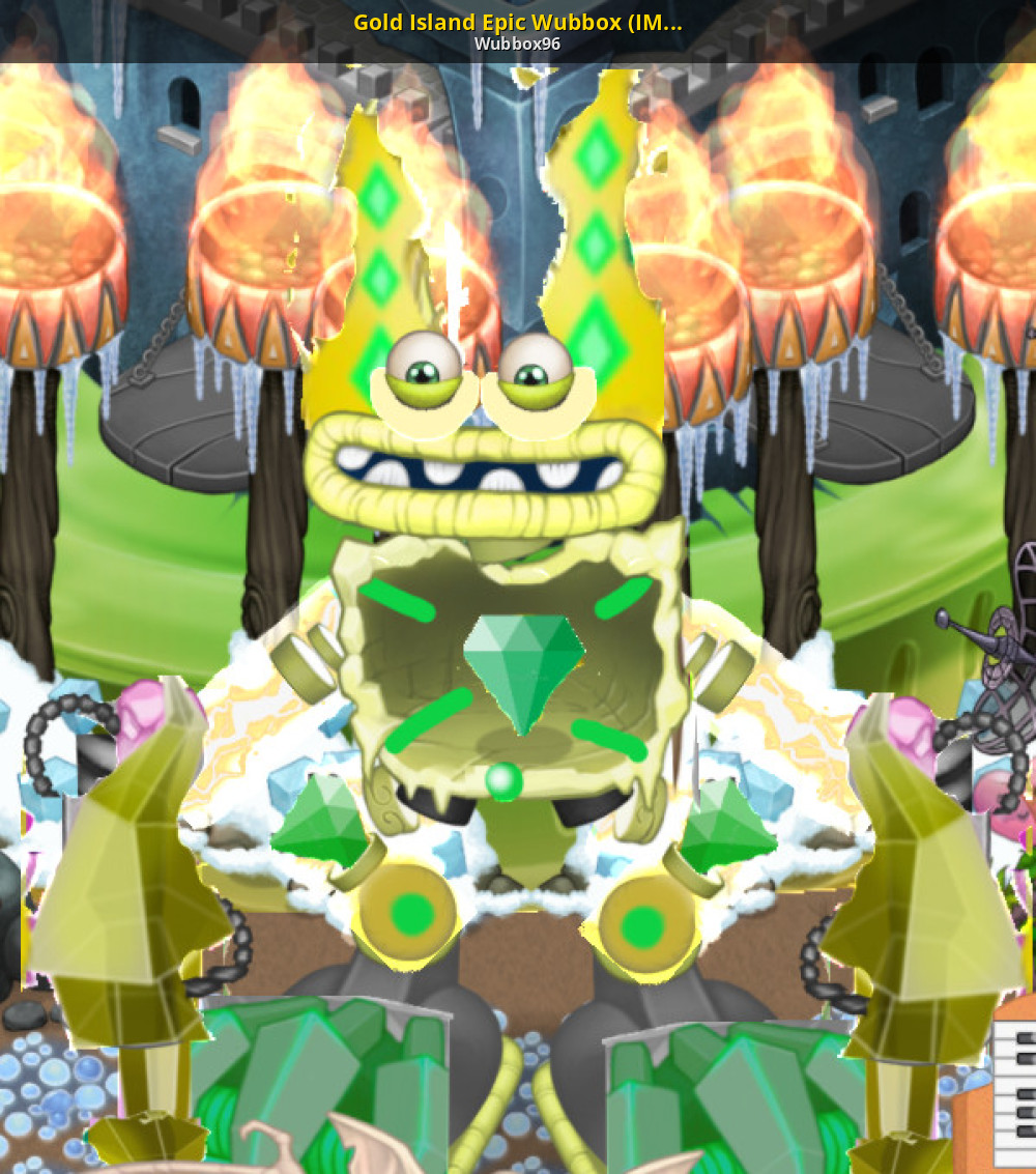 Gold Island Epic Wubbox (IMPROVED EDITION!) [My Singing Monsters] [Mods]