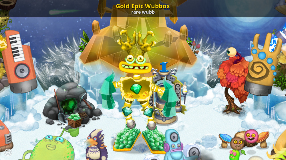 Gold epic wubbox