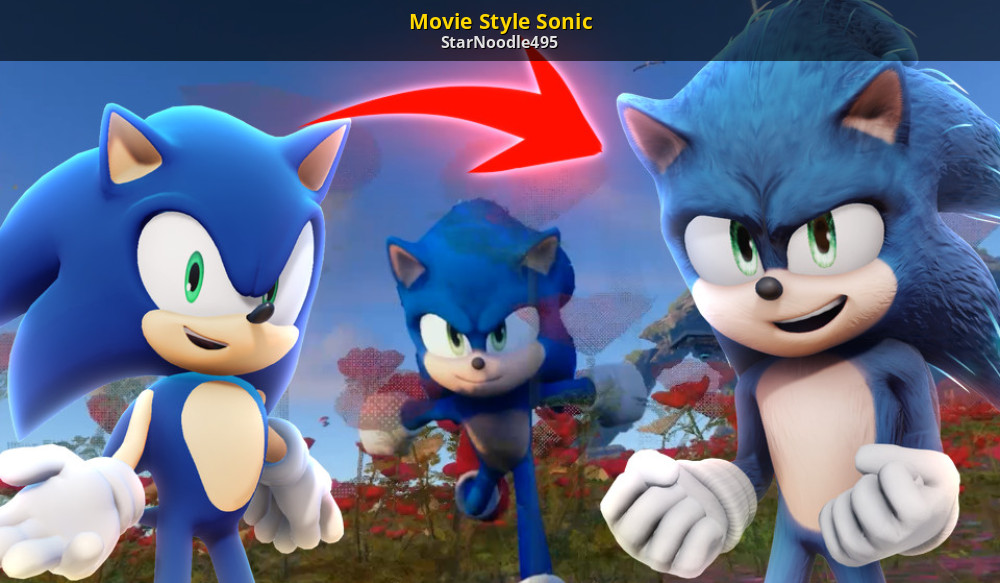 Movie Style Sonic [Sonic Frontiers] [Mods]