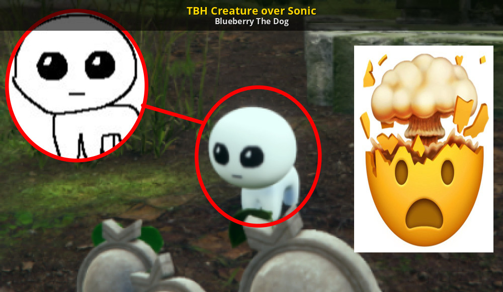 TBH Creature over Sonic [Sonic Frontiers] [Mods]