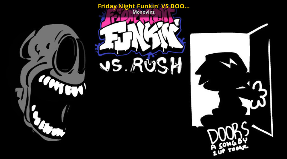 Desenhando Doors Friday Night Funkin' VS DOORS