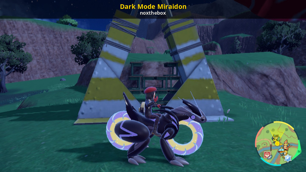 Dark Mode Miraidon [Pokemon Scarlet & Violet] [Mods]