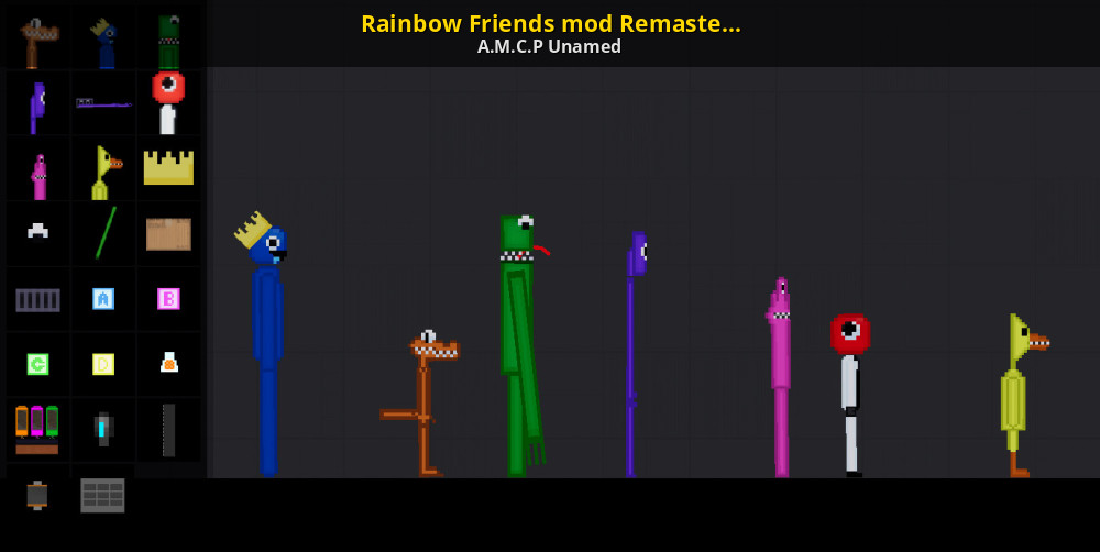 Shooting Rainbow Friends People Playground v1.2.6 - People
