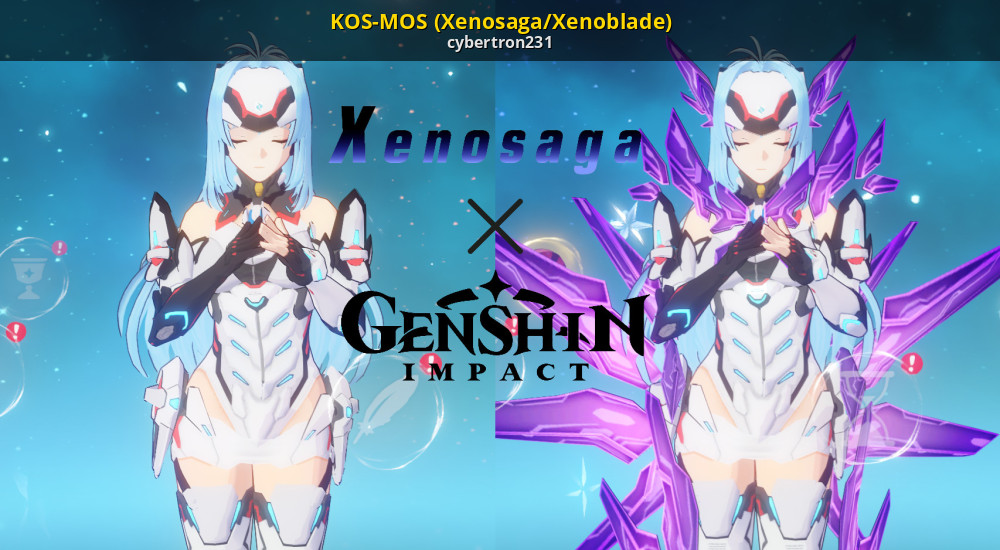 KOS-MOS (Xenosaga/Xenoblade) [Genshin Impact] [Mods]