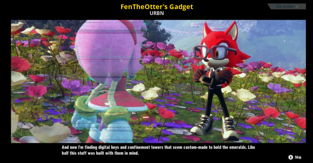FenTheOtter's Gadget [Sonic Frontiers] [Mods]