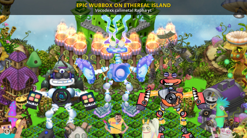 My Singing Monsters - This week's Monsterpiece is from ErnazarMuratbek on  Twitter! Thank you for sharing your Air Island Epic Wubbox creation with  us! 😄 Upload your art with the hashtags #MySingingMonsters