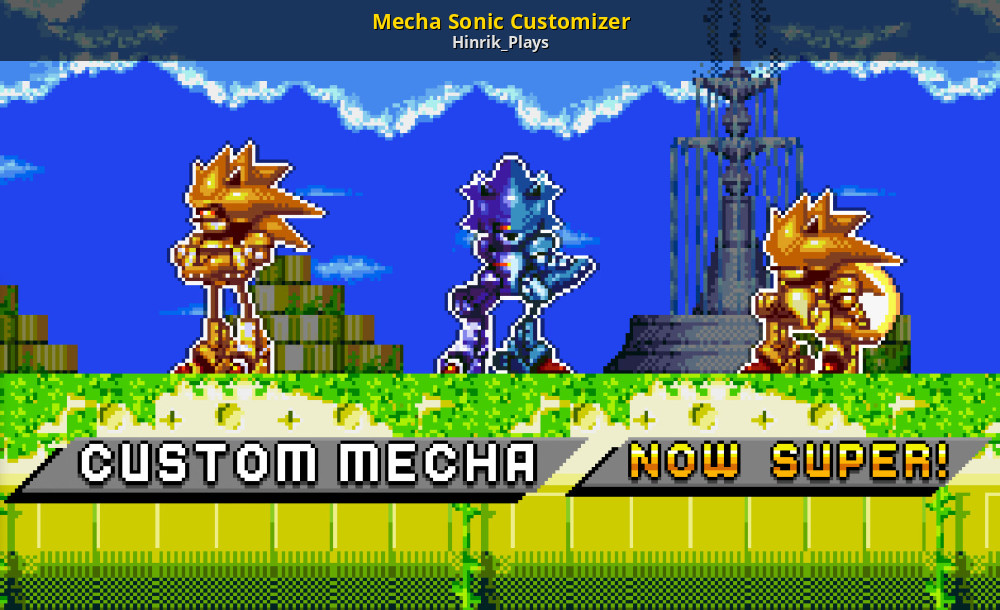 Mecha Sonic Customizer [Sonic 3 A.I.R.] [Mods]