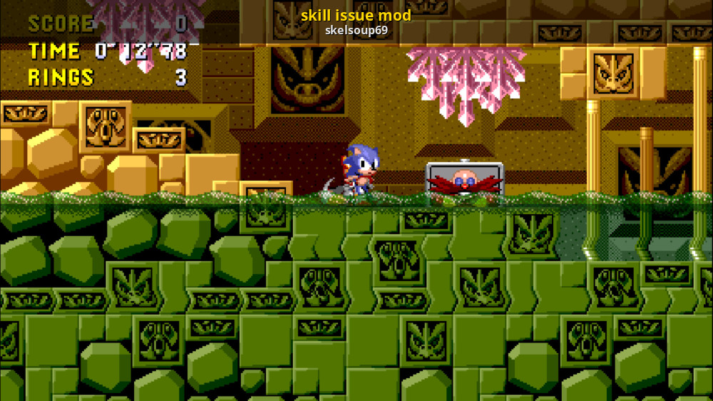 skill issue mod [Sonic the Hedgehog Forever] [Mods]