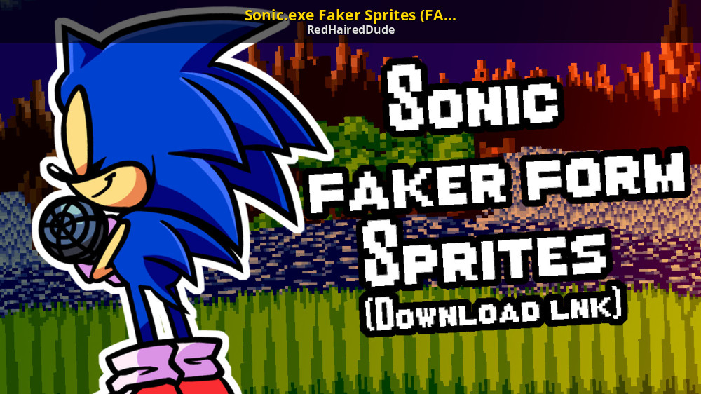 Faker/EXE as sonic [Sonic WindowsZone] [Mods]