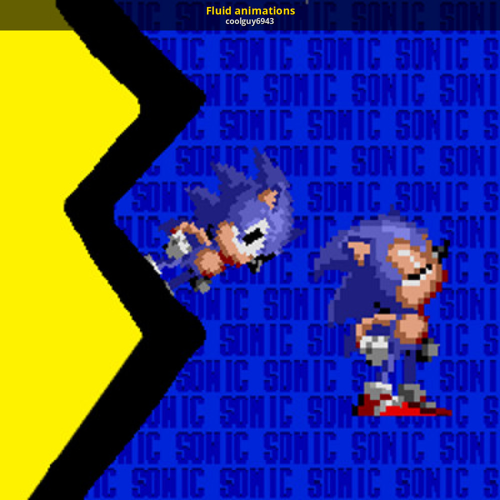 S1 styled Mania fluid animations [Sonic the Hedgehog Forever] [Mods]