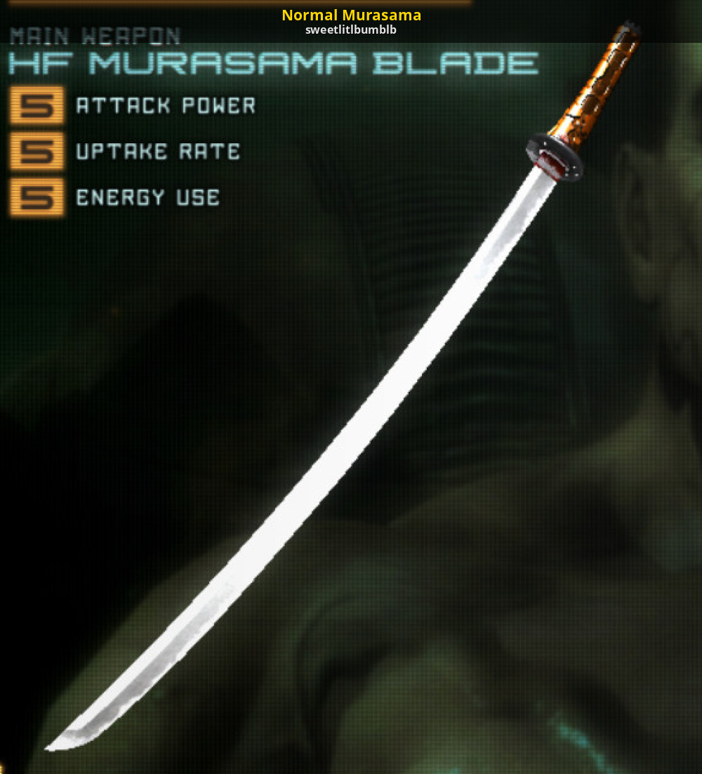 murasama is perfectly balanced. 