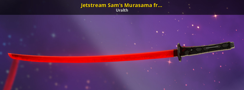 Jetstream Sam Murasama Sword from Metal Gear Rising: Revengeance 