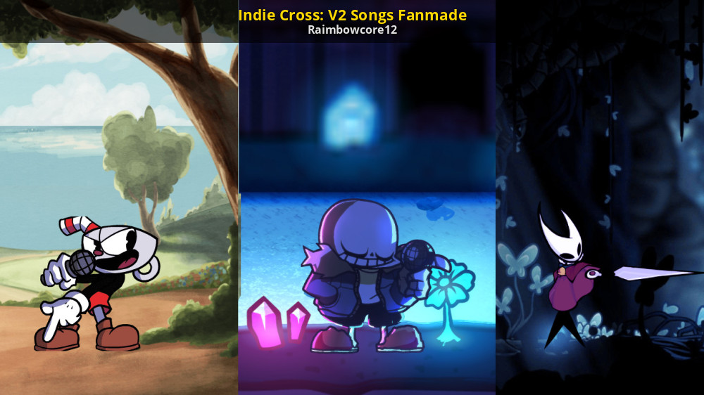 Indie Cross: V2 Songs Fanmade [Friday Night Funkin'] [Mods]