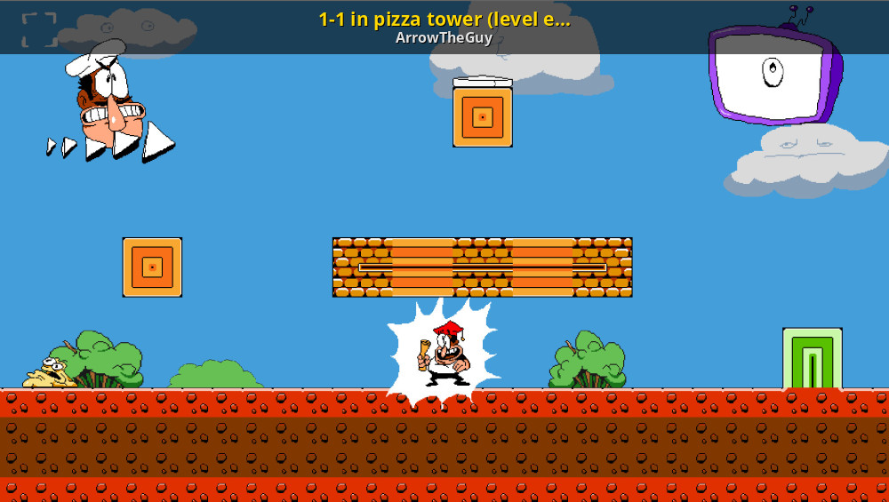 Pizza Tower - Tutorial - Video Game Stages - AK1 MUGEN Community