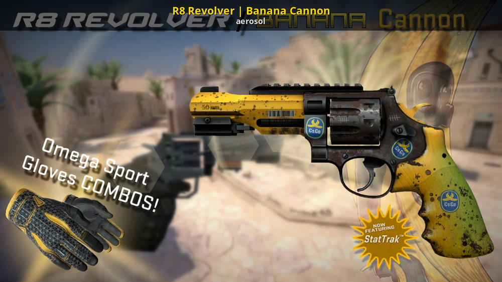 Револьвер R8 | Banana Cannon