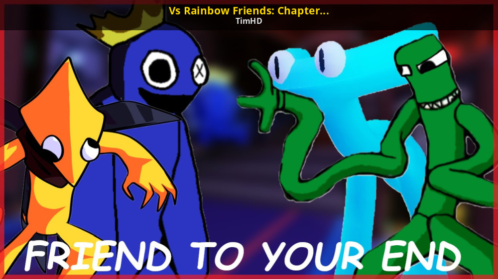 Vs Rainbow Friends: Chapter 2 MIX (Mid Effort) [Friday Night